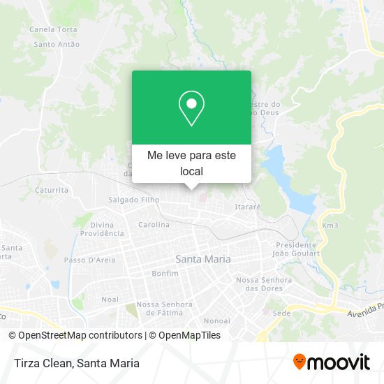 Tirza Clean mapa