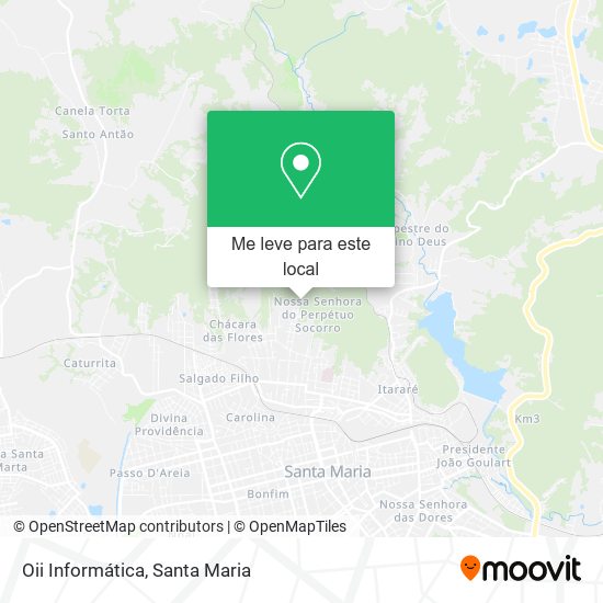 Oii Informática mapa