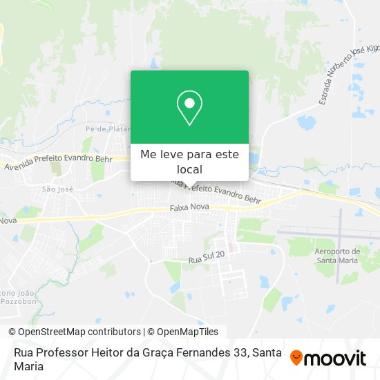 Rua Professor Heitor da Graça Fernandes 33 mapa