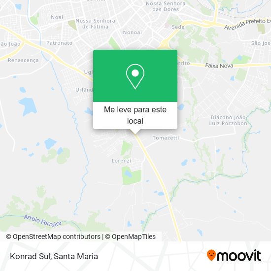 Konrad Sul mapa