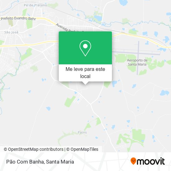 Pão Com Banha mapa