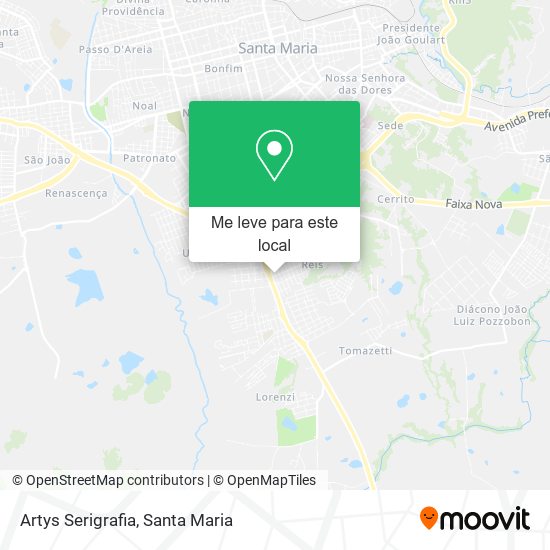 Artys Serigrafia mapa