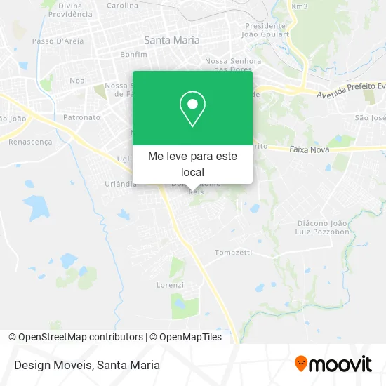 Design Moveis mapa