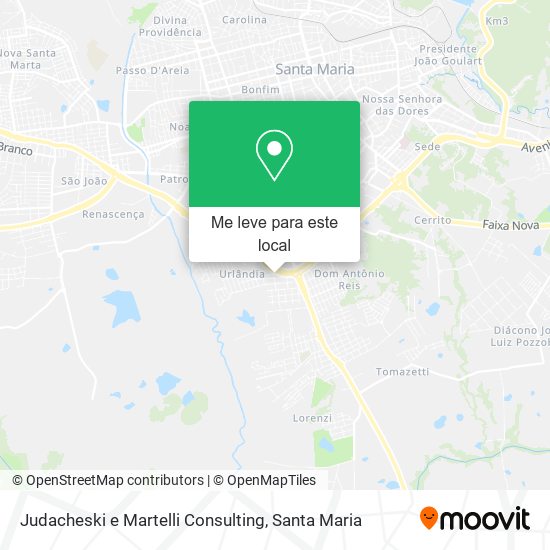 Judacheski e Martelli Consulting mapa
