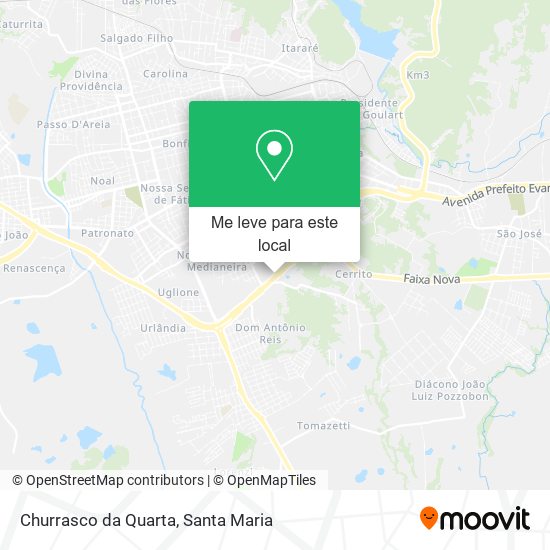 Churrasco da Quarta mapa