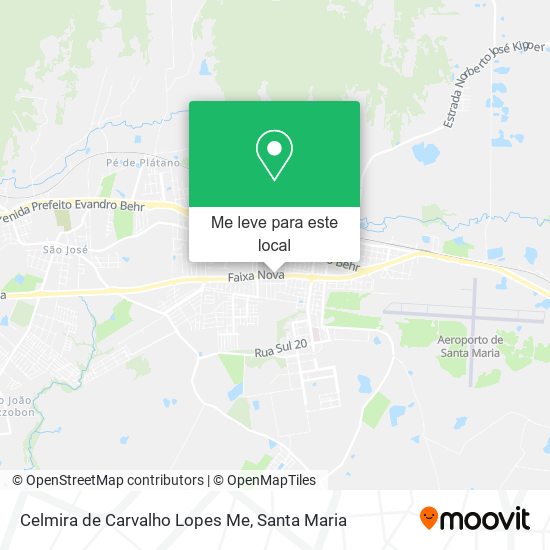 Celmira de Carvalho Lopes Me mapa