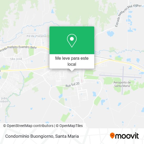 Condomínio Buongiorno mapa