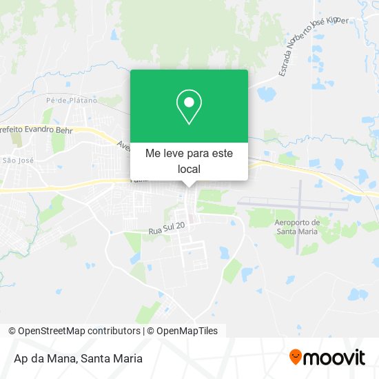 Ap da Mana mapa