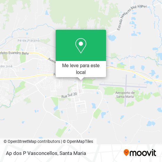 Ap dos P Vasconcellos mapa