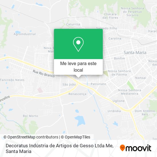 Decoratus Indústria de Artigos de Gesso Ltda Me mapa