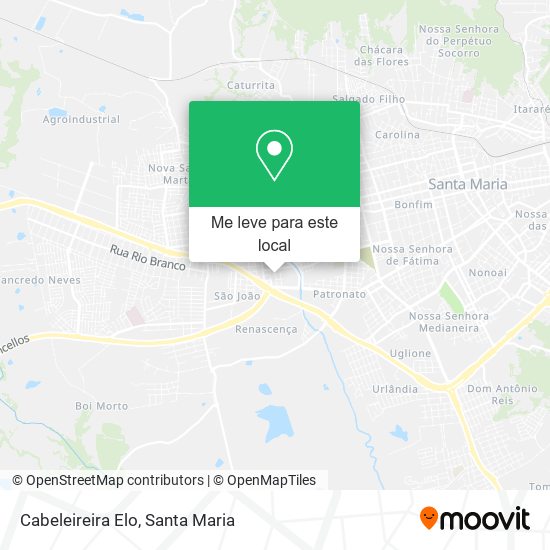 Cabeleireira Elo mapa