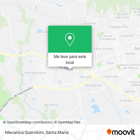 Mecanica Querobim mapa