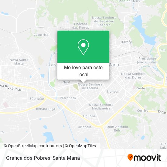 Grafica dos Pobres mapa