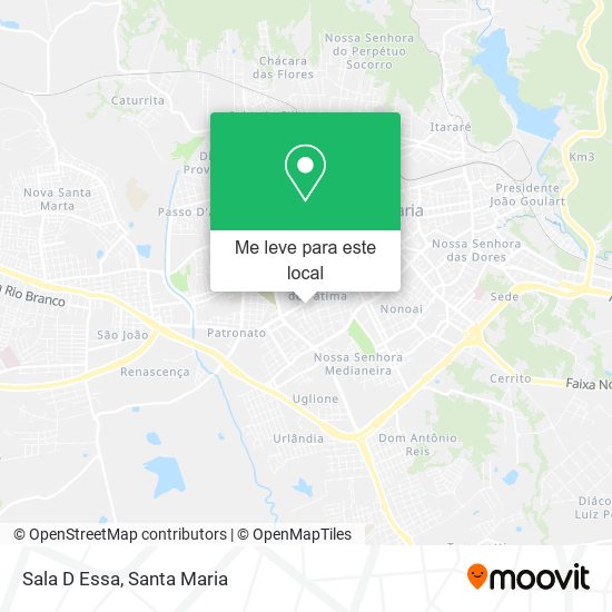 Sala D Essa mapa