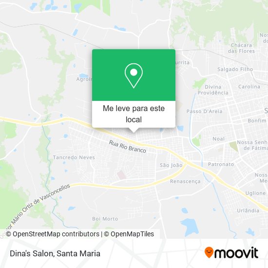 Dina's Salon mapa