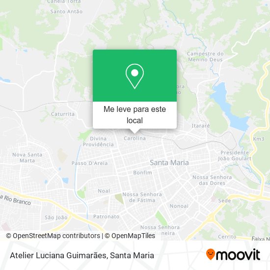 Atelier Luciana Guimarães mapa