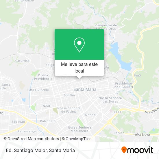 Ed. Santiago Maior mapa