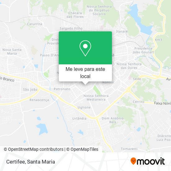 Certifee mapa