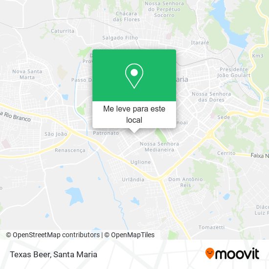 Texas Beer mapa