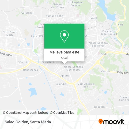 Salao Golden mapa