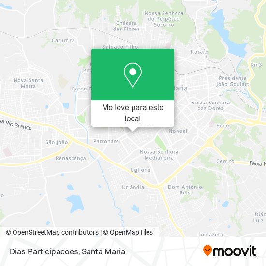Dias Participacoes mapa