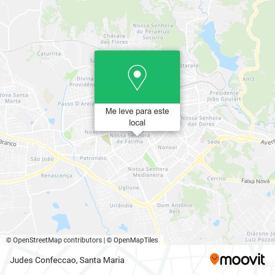 Judes Confeccao mapa