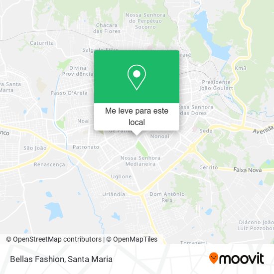 Bellas Fashion mapa