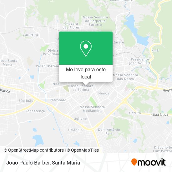 Joao Paulo Barber mapa