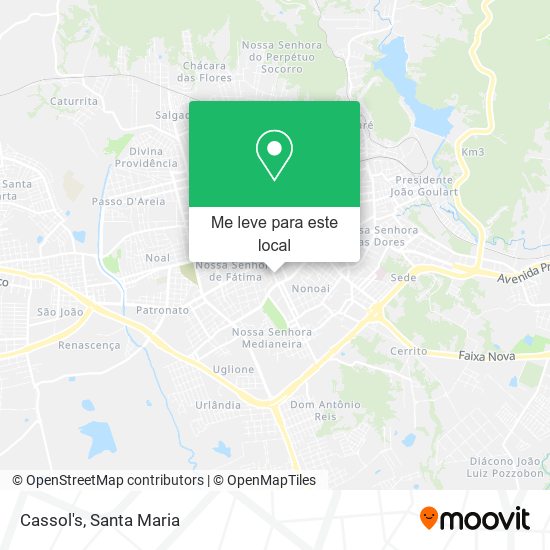 Cassol's mapa