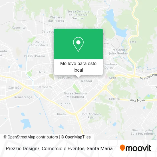 Prezzie Design / , Comercio e Eventos mapa