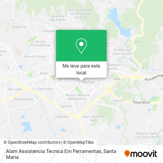 Alam Assistencia Tecnica Em Ferramentas mapa