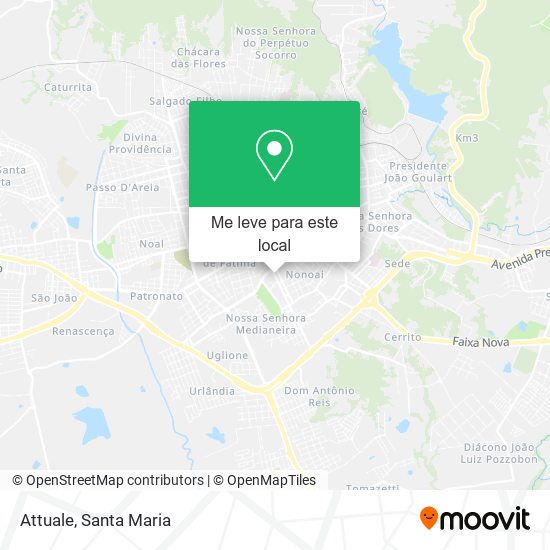 Attuale mapa