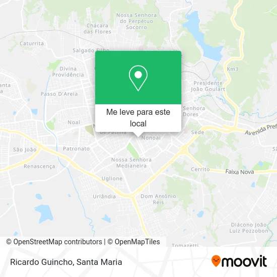 Ricardo Guincho mapa