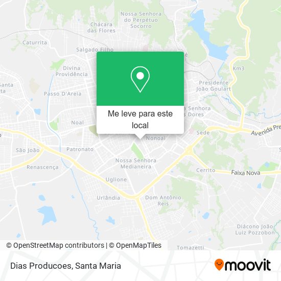 Dias Producoes mapa
