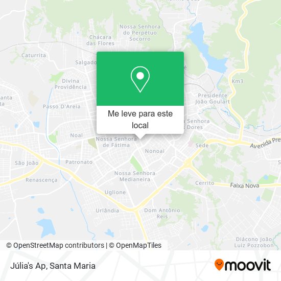 Júlia's Ap mapa