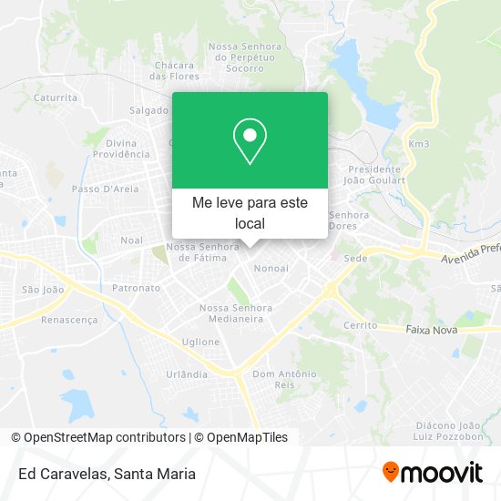 Ed Caravelas mapa