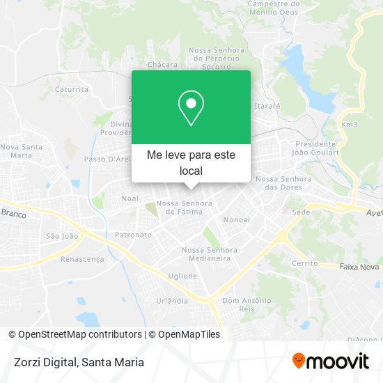 Zorzi Digital mapa