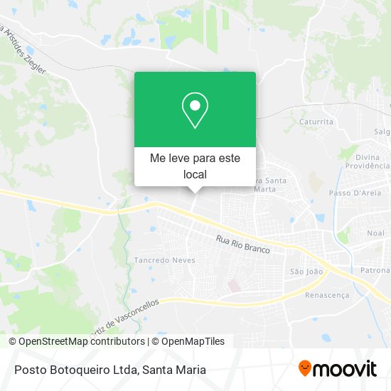 Posto Botoqueiro Ltda mapa