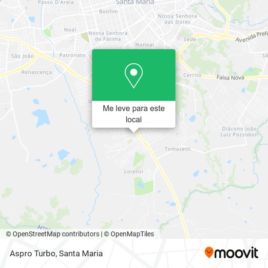 Aspro Turbo mapa