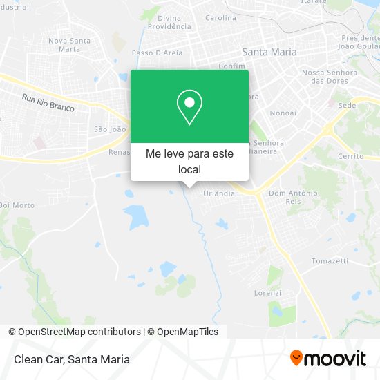 Clean Car mapa