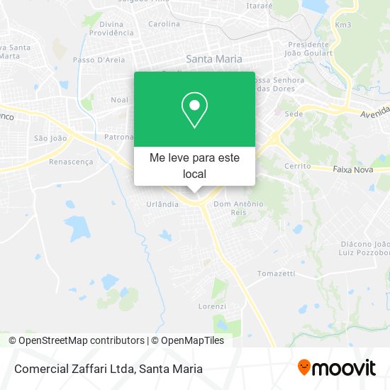 Comercial Zaffari Ltda mapa