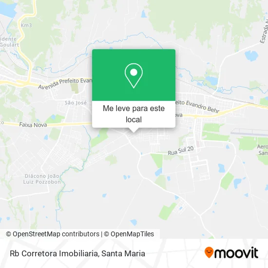 Rb Corretora Imobiliaria mapa