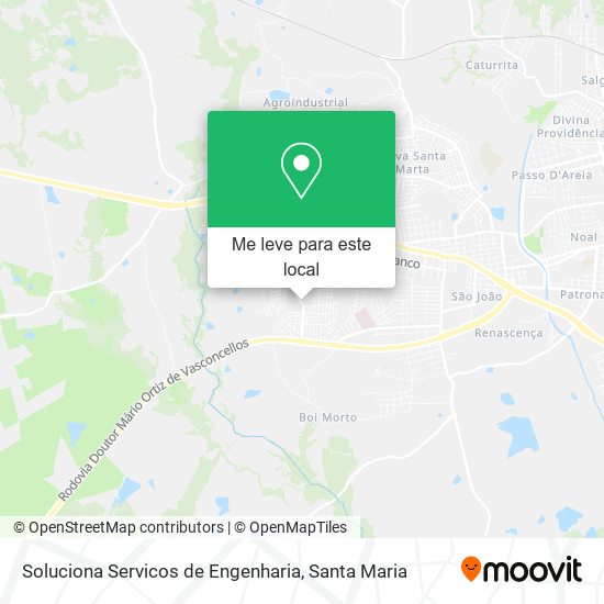 Soluciona Servicos de Engenharia mapa
