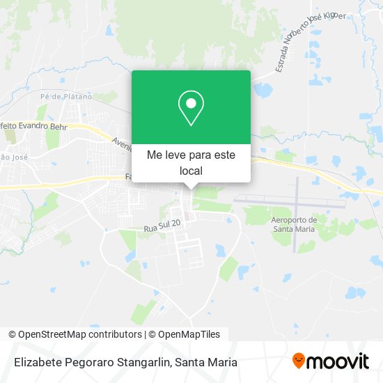 Elizabete Pegoraro Stangarlin mapa