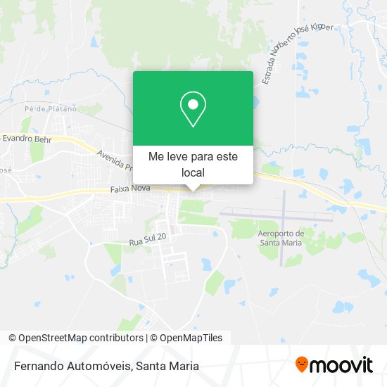 Fernando Automóveis mapa