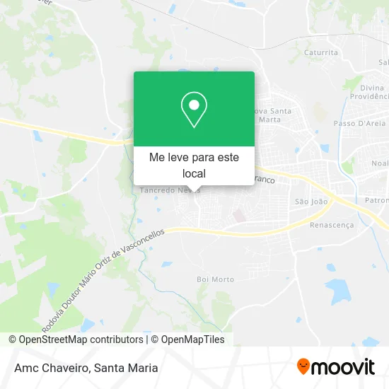 Amc Chaveiro mapa