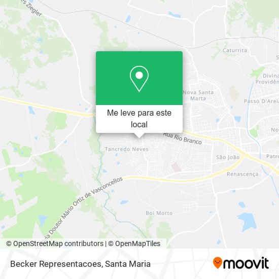 Becker Representacoes mapa