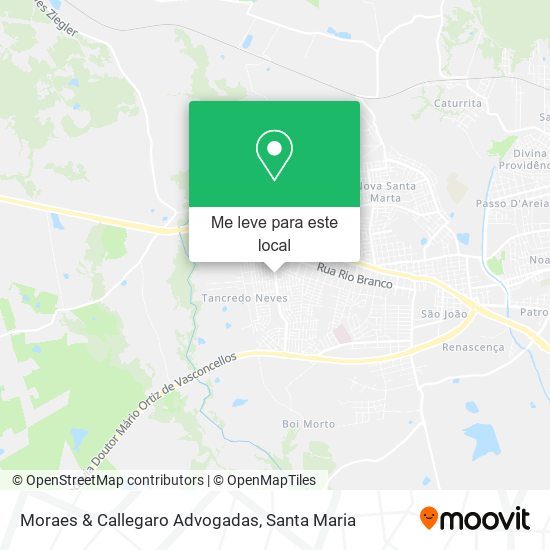 Moraes & Callegaro Advogadas mapa