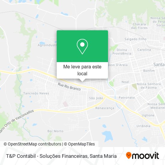 T&P Contábil - Soluções Financeiras mapa