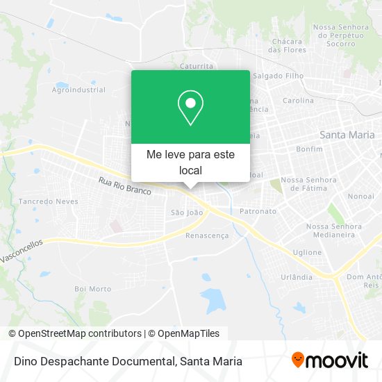 Dino Despachante Documental mapa